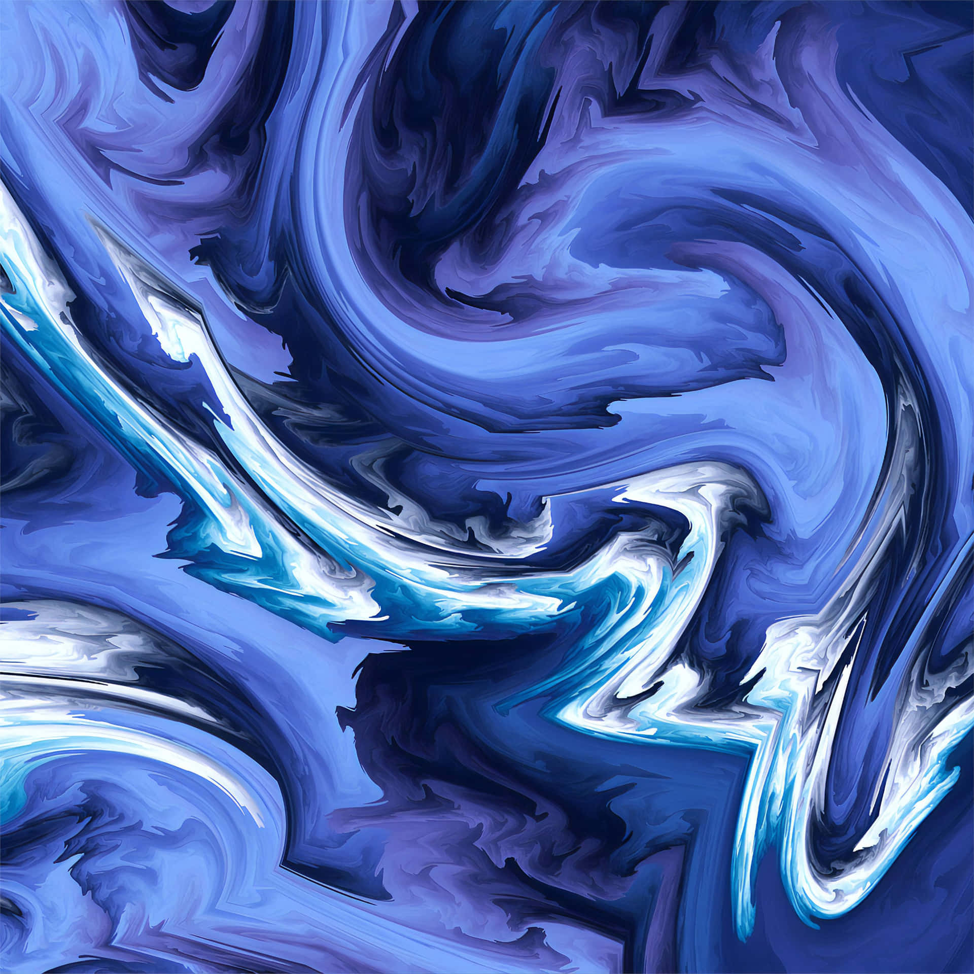 Blue Swirls With Ipad Wallpaper