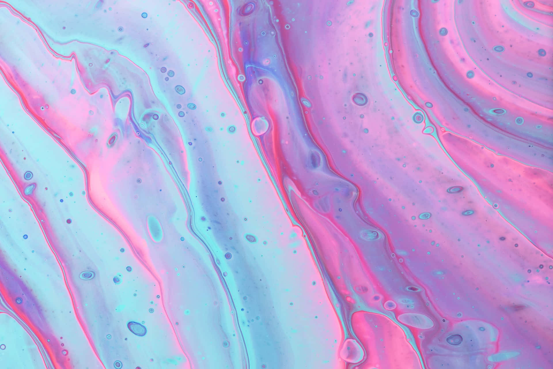 Blue Pink Liquid Ipad Wallpaper