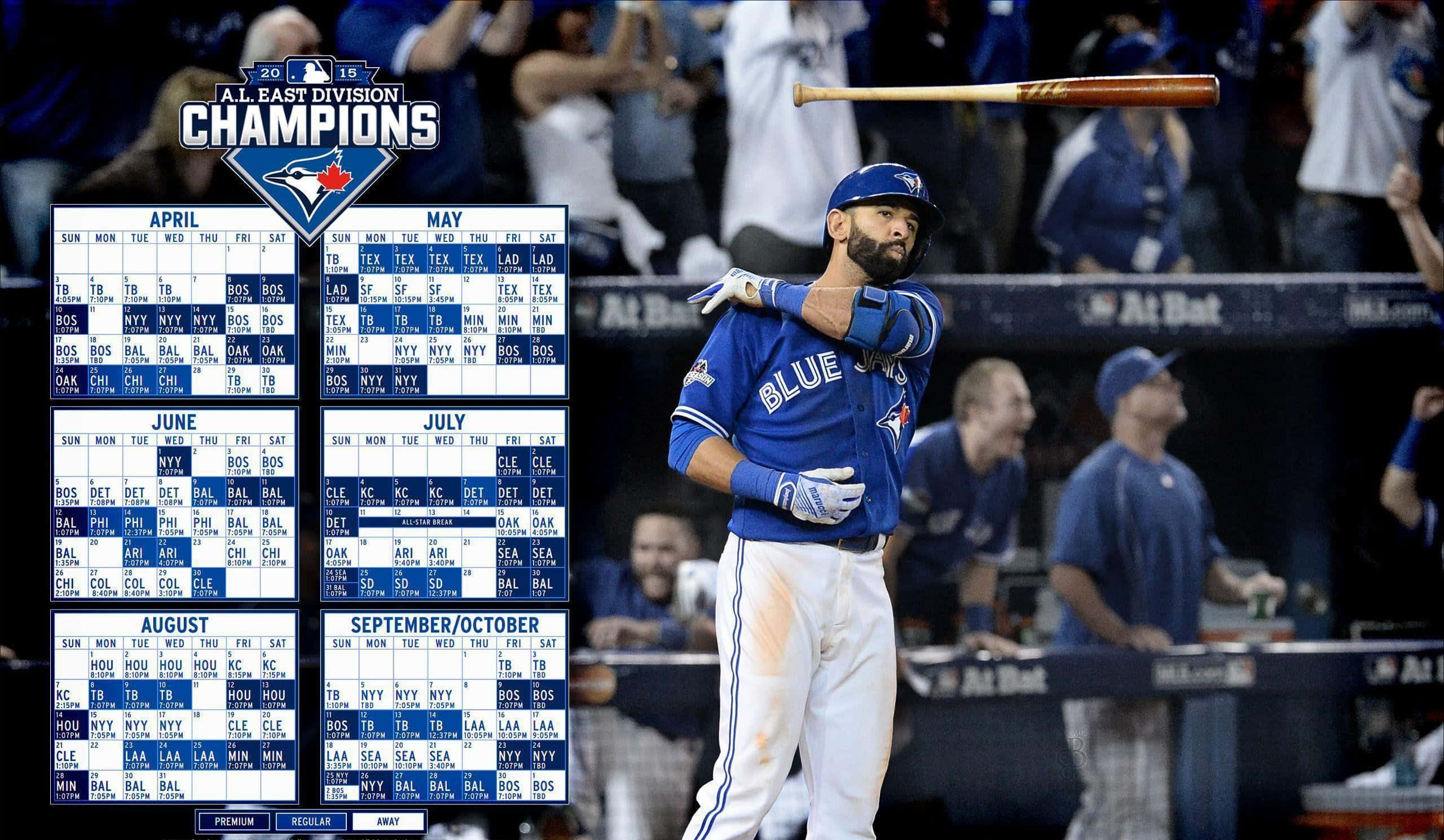 Elevael Vuelo Con Los Toronto Blue Jays Fondo de pantalla