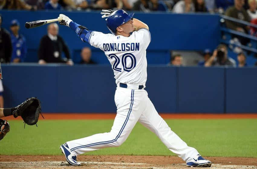 Canadese Professionele Honkbalteam Toronto Blue Jays Achtergrond