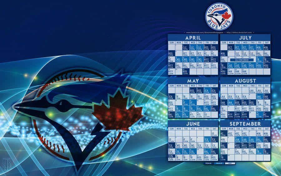 Celebrate Toronto Blue Jays victory! Wallpaper