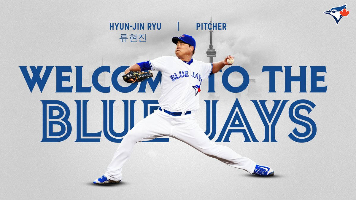 Blue Jays Welcome Hyun Jin Ryu Wallpaper