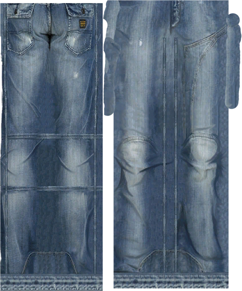 Blue Jeans Xray Comparison PNG