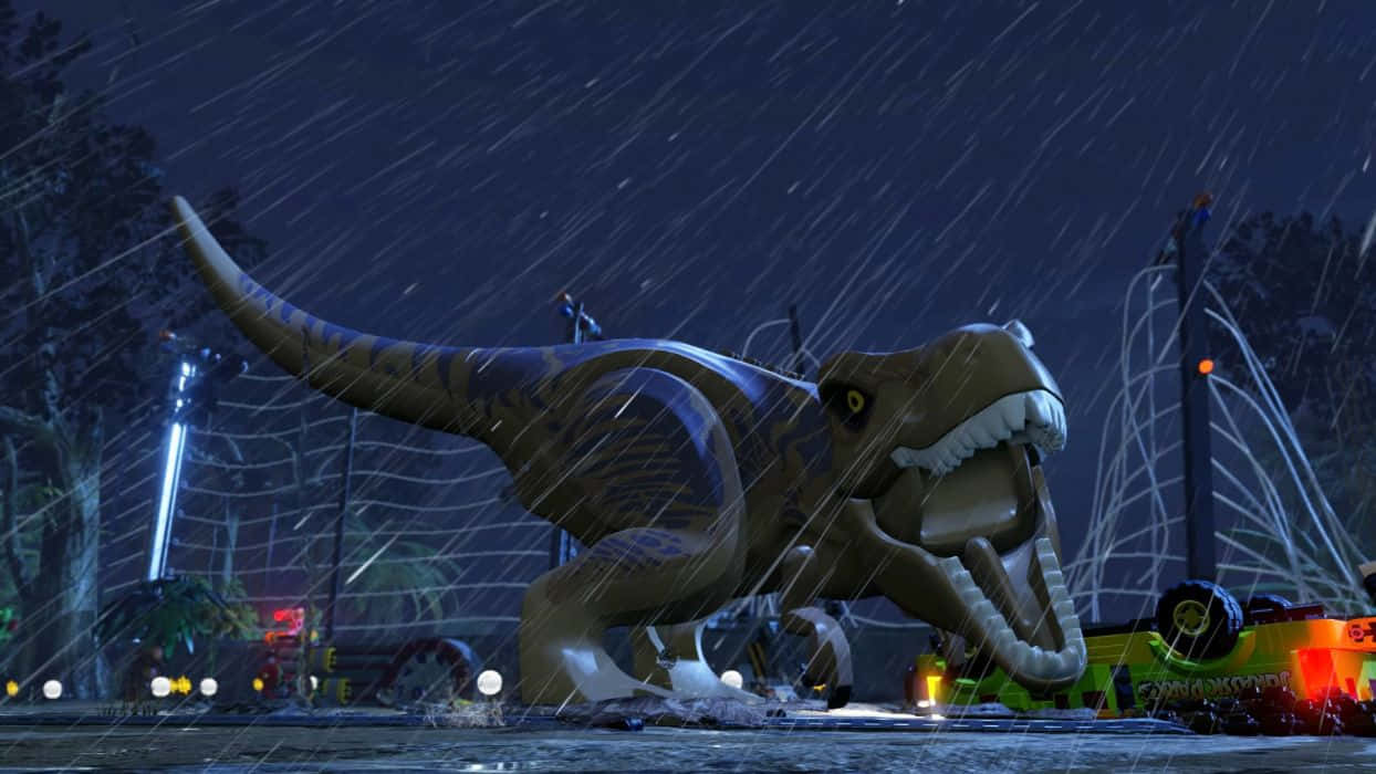 Jurassicworld 3d Juguete Azul. Fondo de pantalla