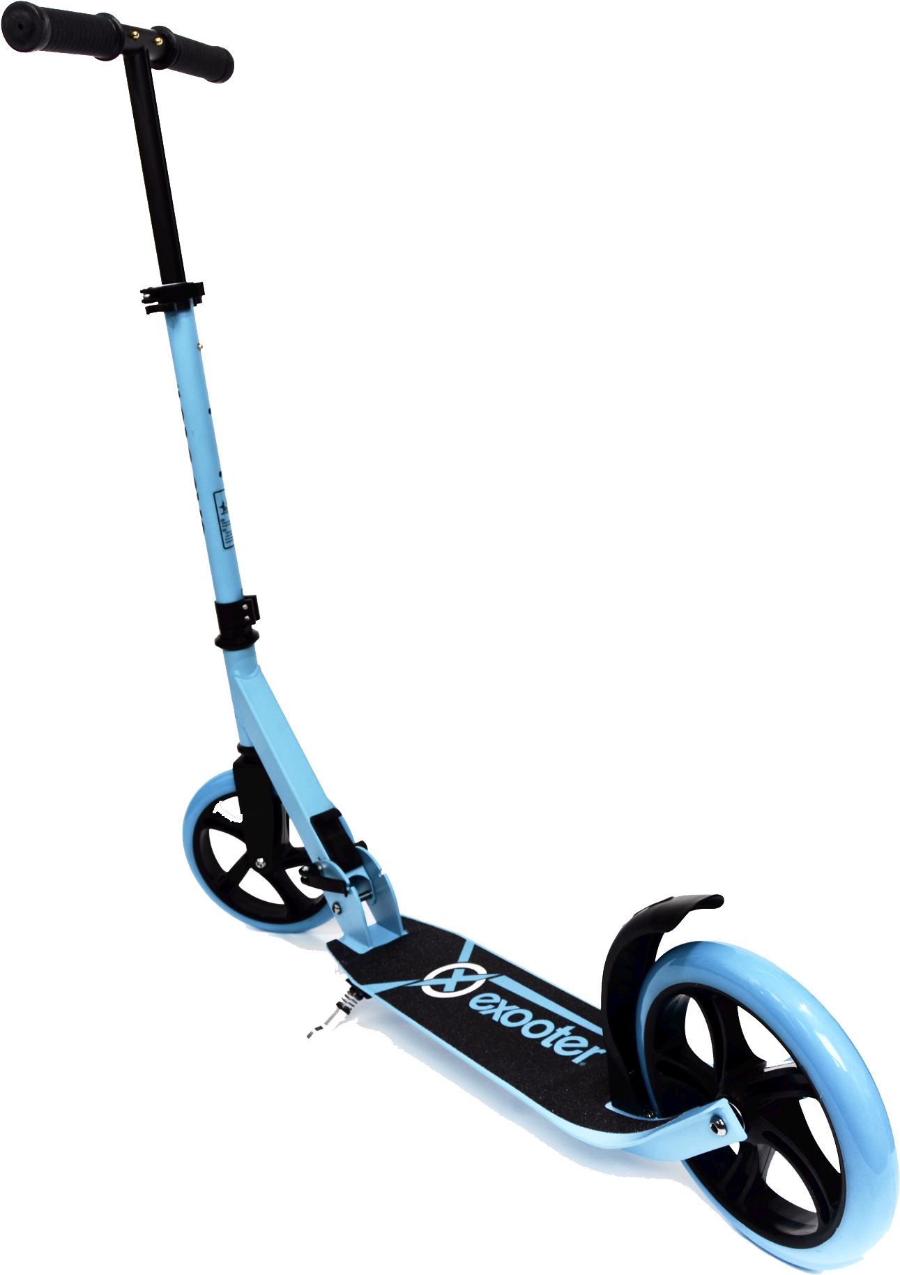 Blue Kick Scooter Exooter PNG