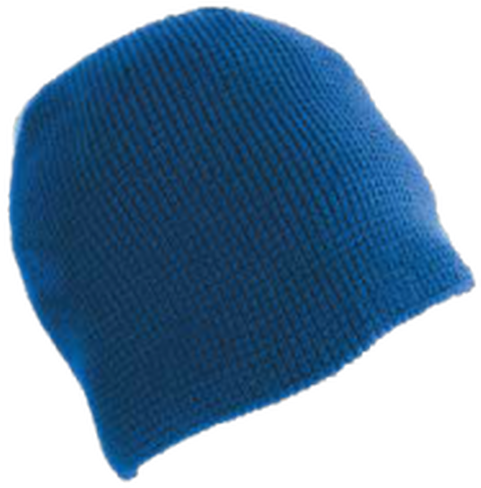 Blue Knit Beanie Hat PNG