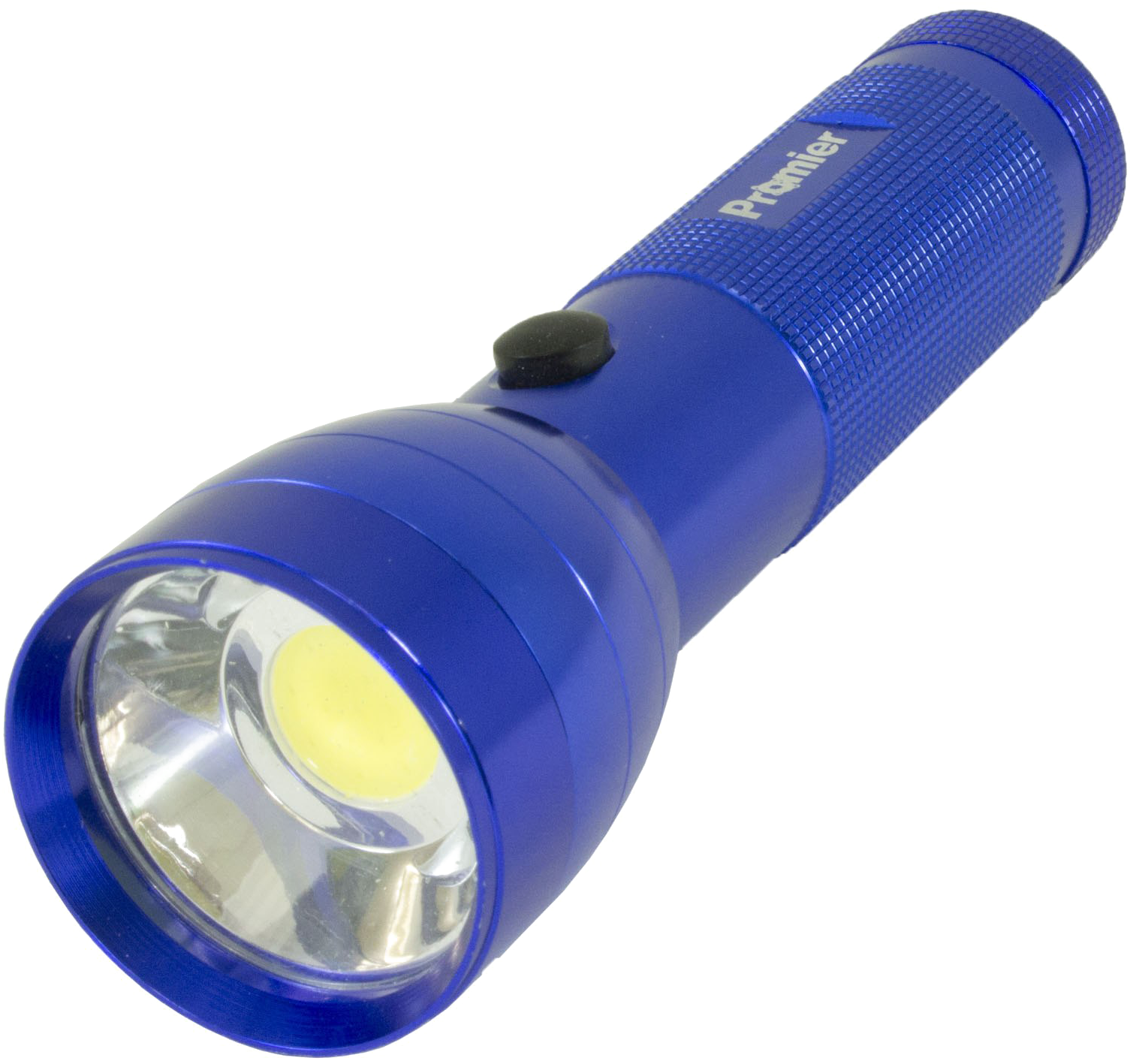 Blue L E D Flashlight Isolated PNG
