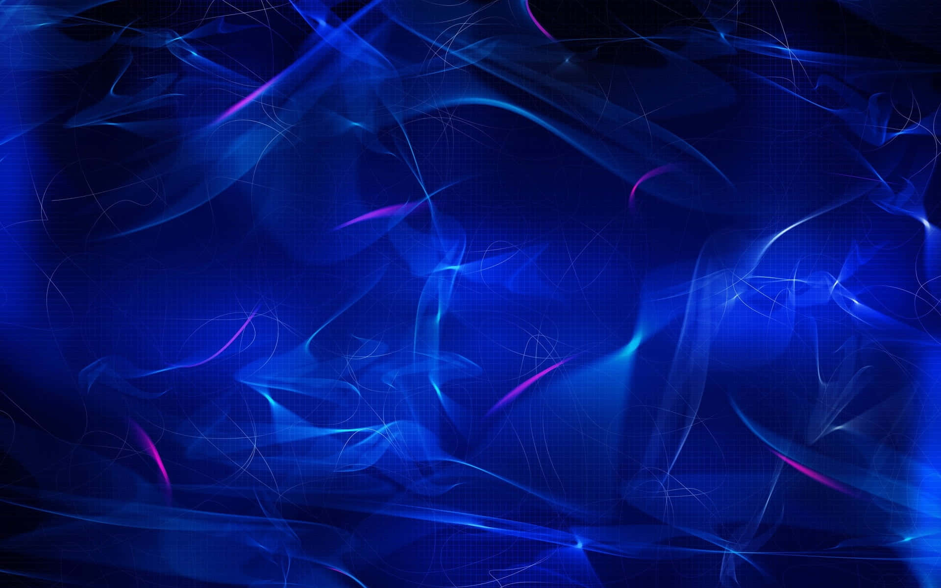 Blå abstrakt baggrund med blå og lilla swirls Wallpaper