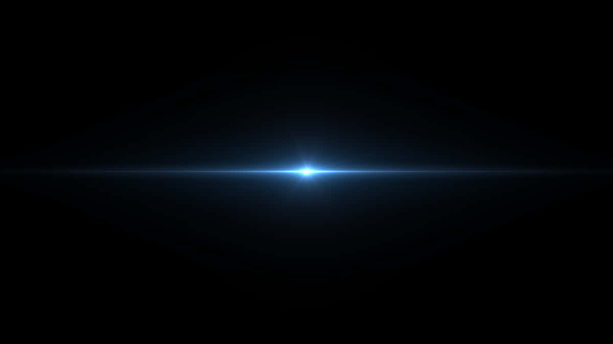 Blue_ Lens_ Flare_ Horizontal PNG