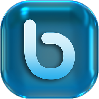 Blue_ Letter_ B_ Icon PNG