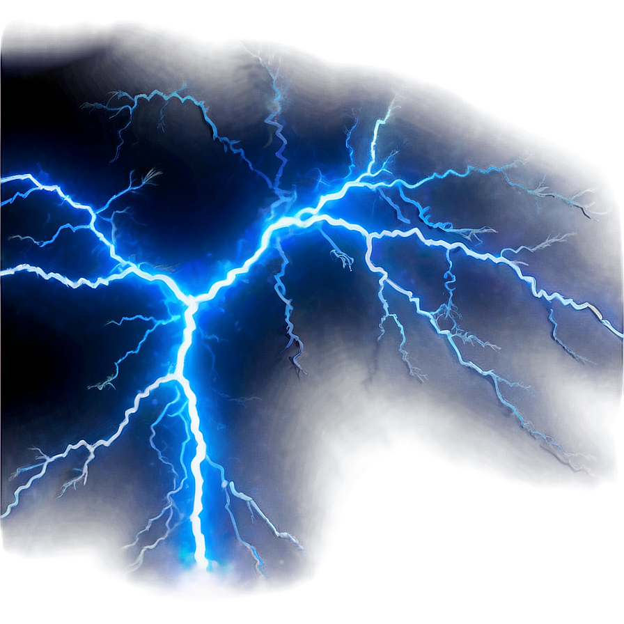 Blue Lightning Current Png Jff19 PNG