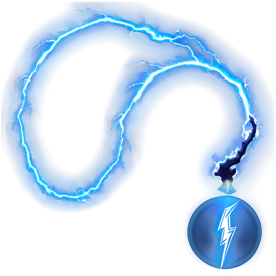 Blue Lightning Fury Png 3 PNG