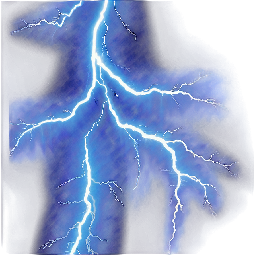 Blue Lightning Storm Png Arv PNG