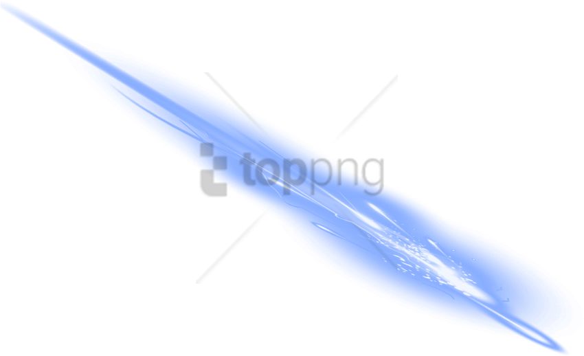 Blue Lightning Strike Graphic PNG