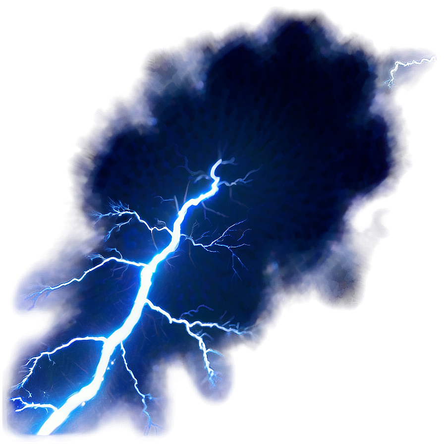 Blue Lightning Strike Png Eev4 PNG