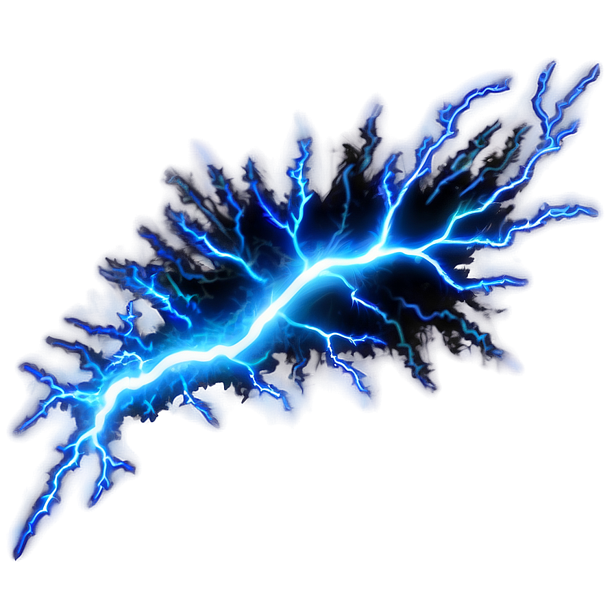 Download Blue Lightning Surge Png Hun10 | Wallpapers.com