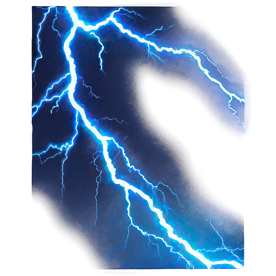 Blue Lightning Tempest Png 06202024 PNG