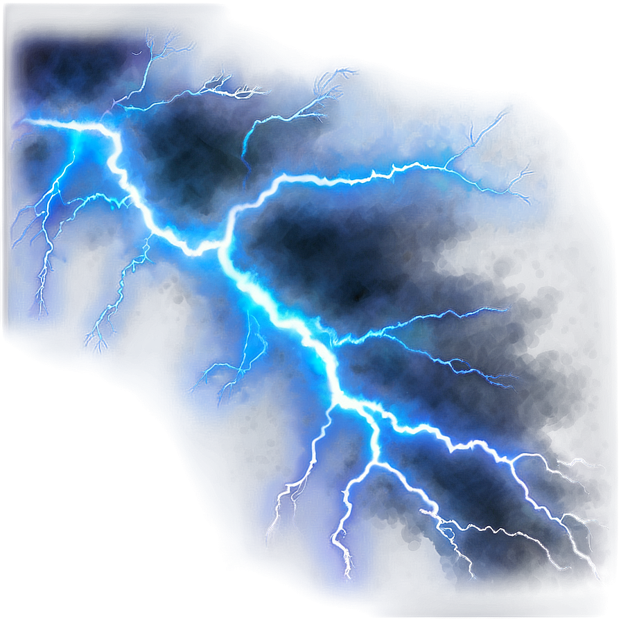 Blue Lightning Tempest Png Umg4 PNG
