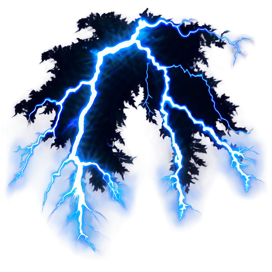Blue Lightning Zapping Png 54 PNG