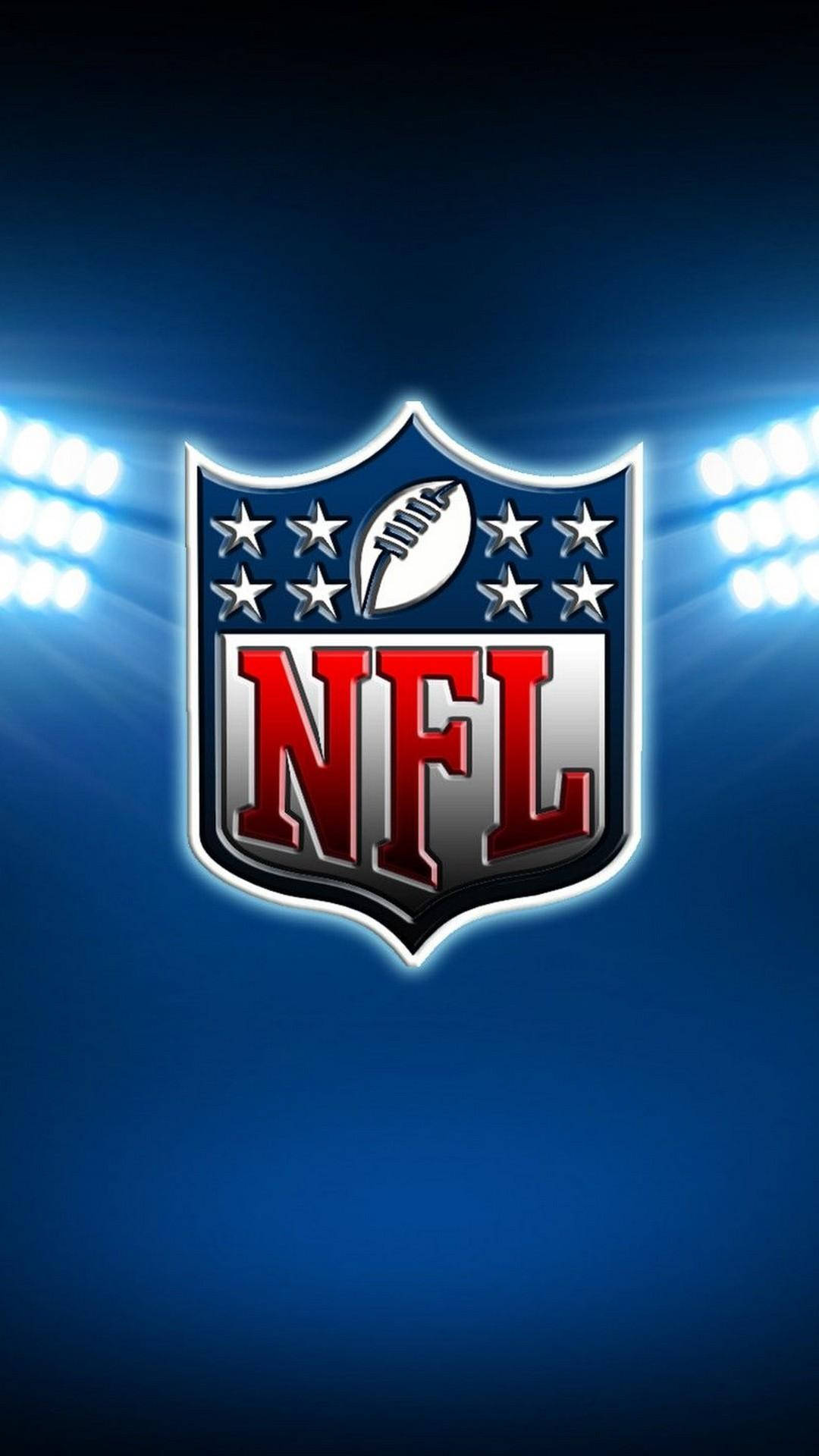 Blue Lights NFL iPhone Wallpaper