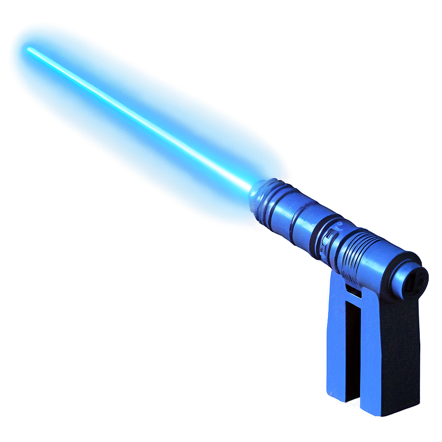 Blue Lightsaber In Darkness Png Vbf25 PNG