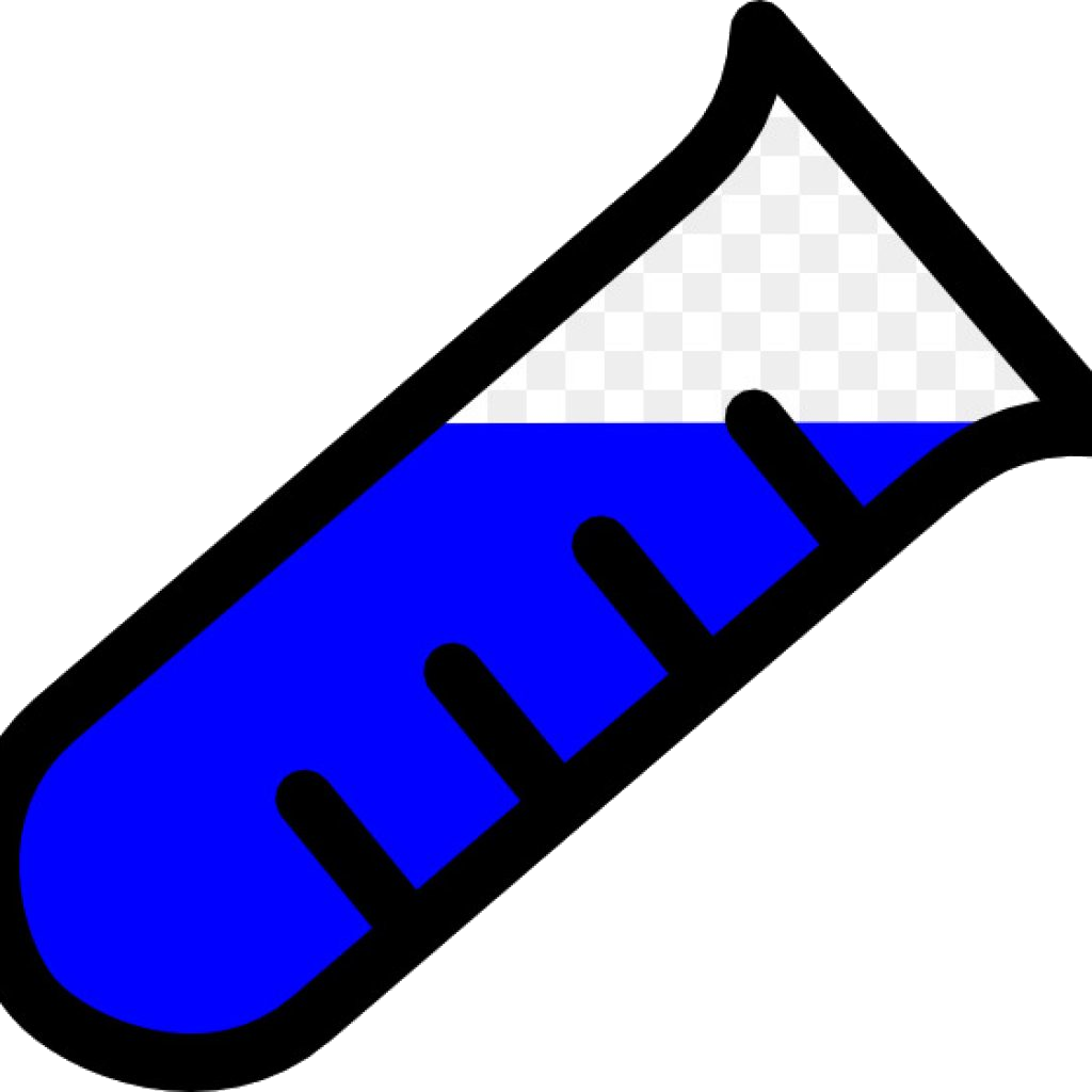 Blue Liquid Beaker Icon PNG