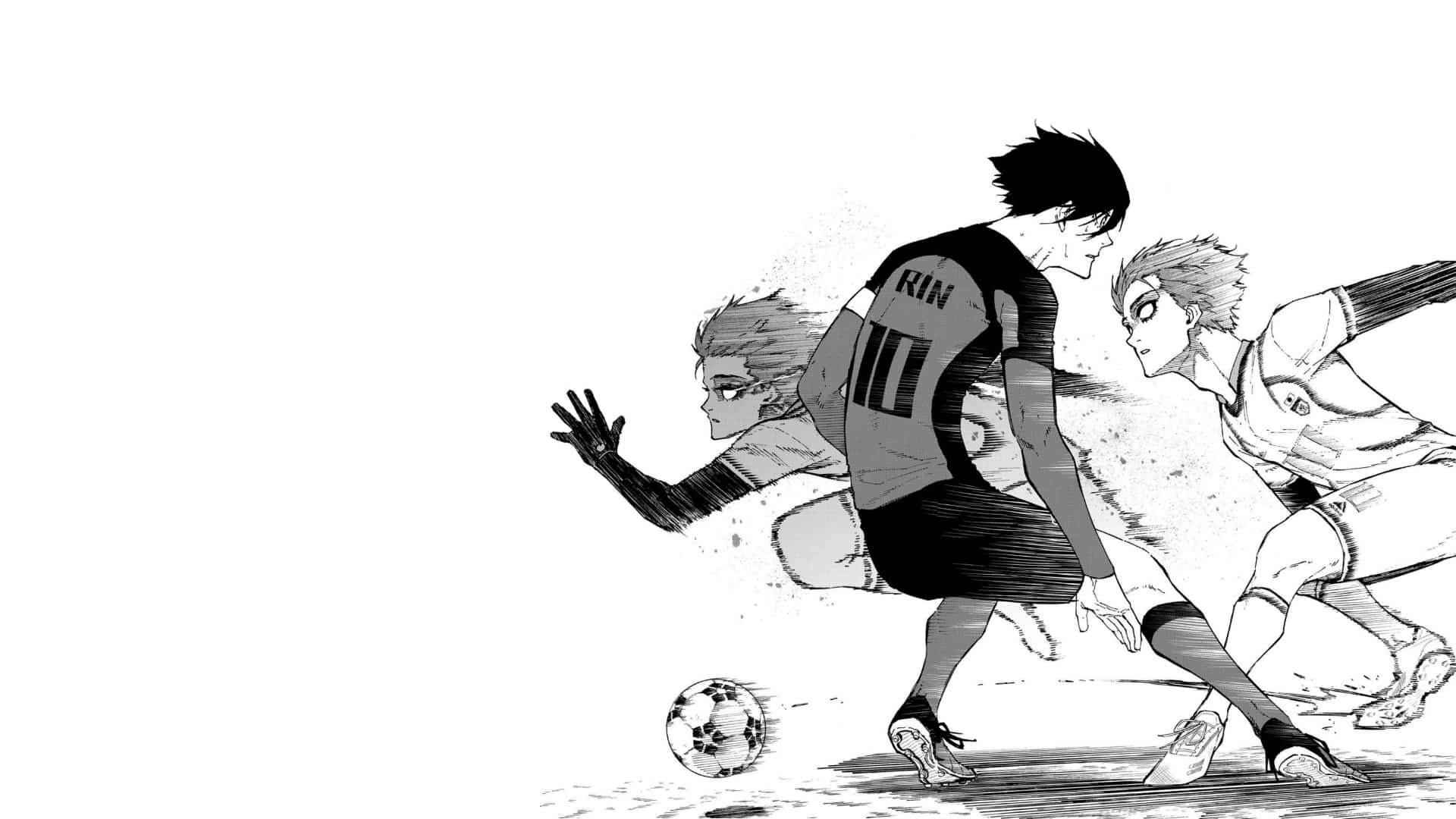 Blue Lock Manga Soccer Duel Wallpaper