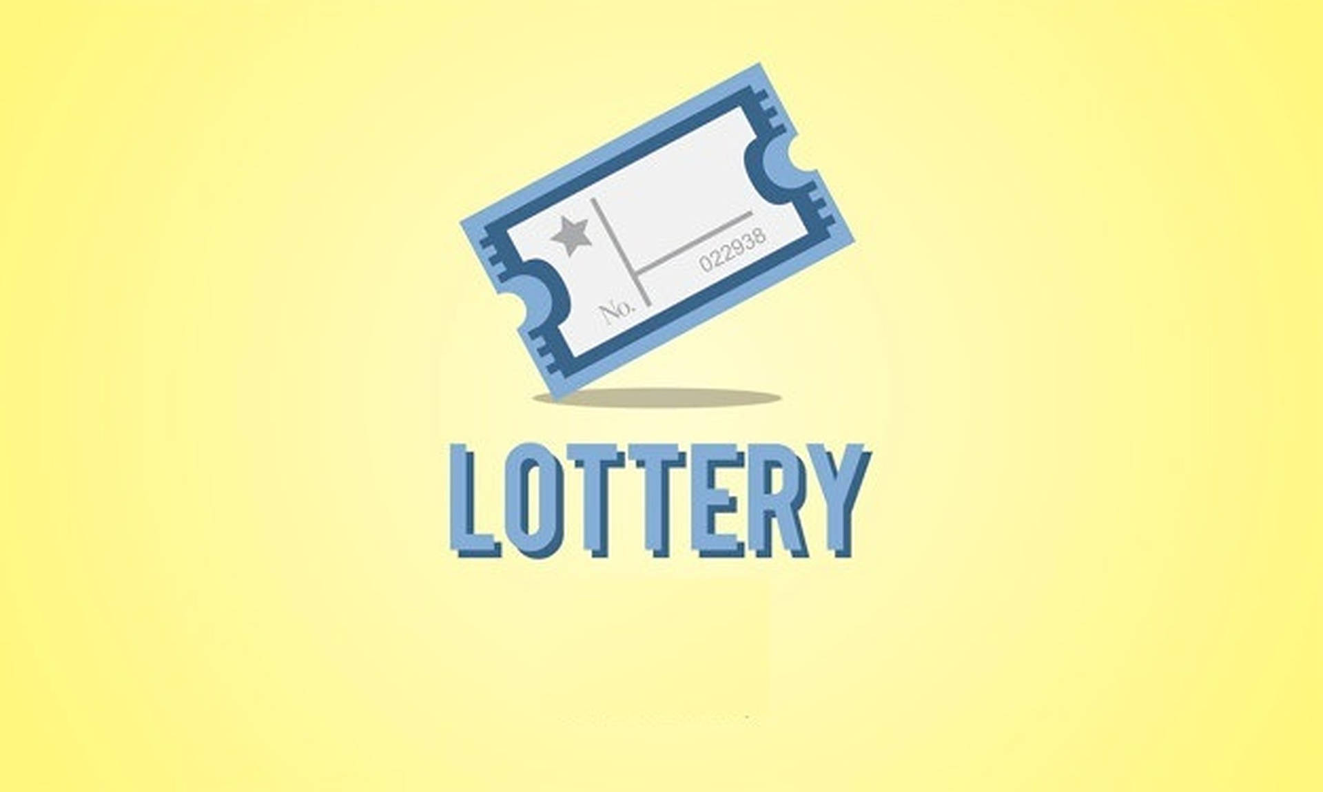 Blue Lottery Ticket Wallpaper