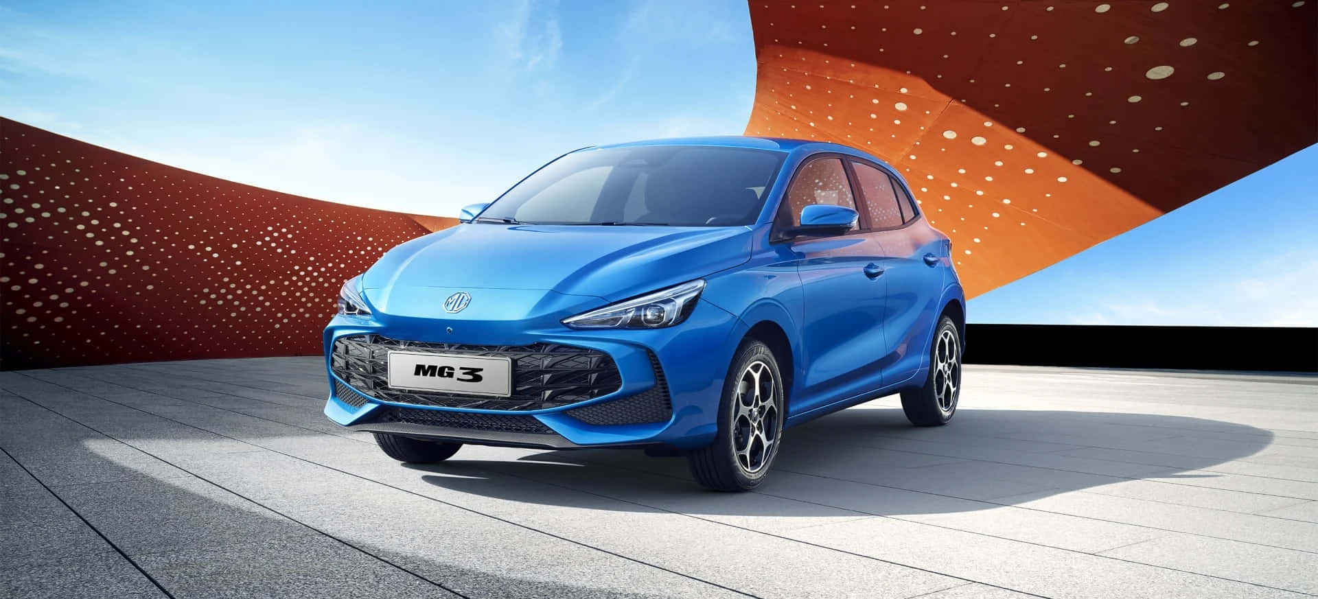 Pameran Blue M G3 Hatchback Wallpaper