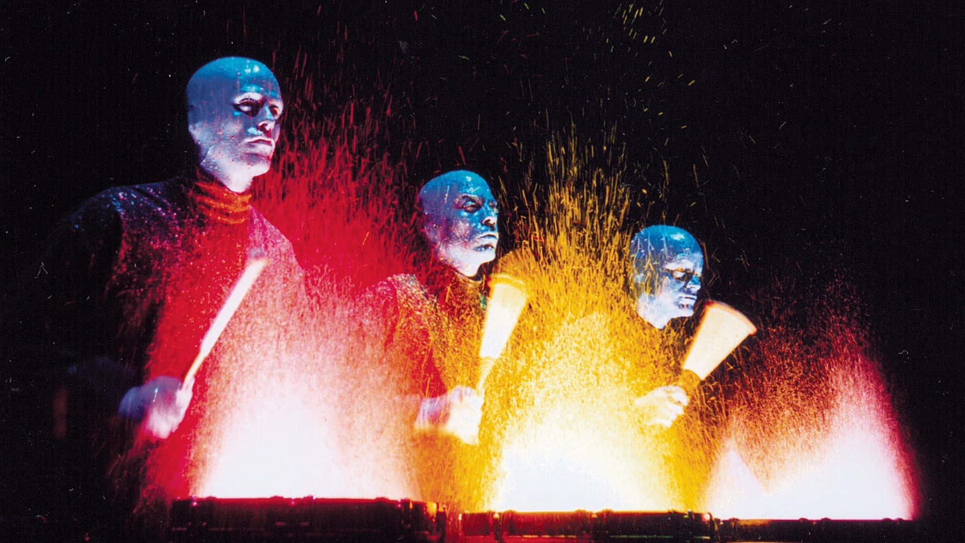 "Experience Blue Man Group Live!" Wallpaper