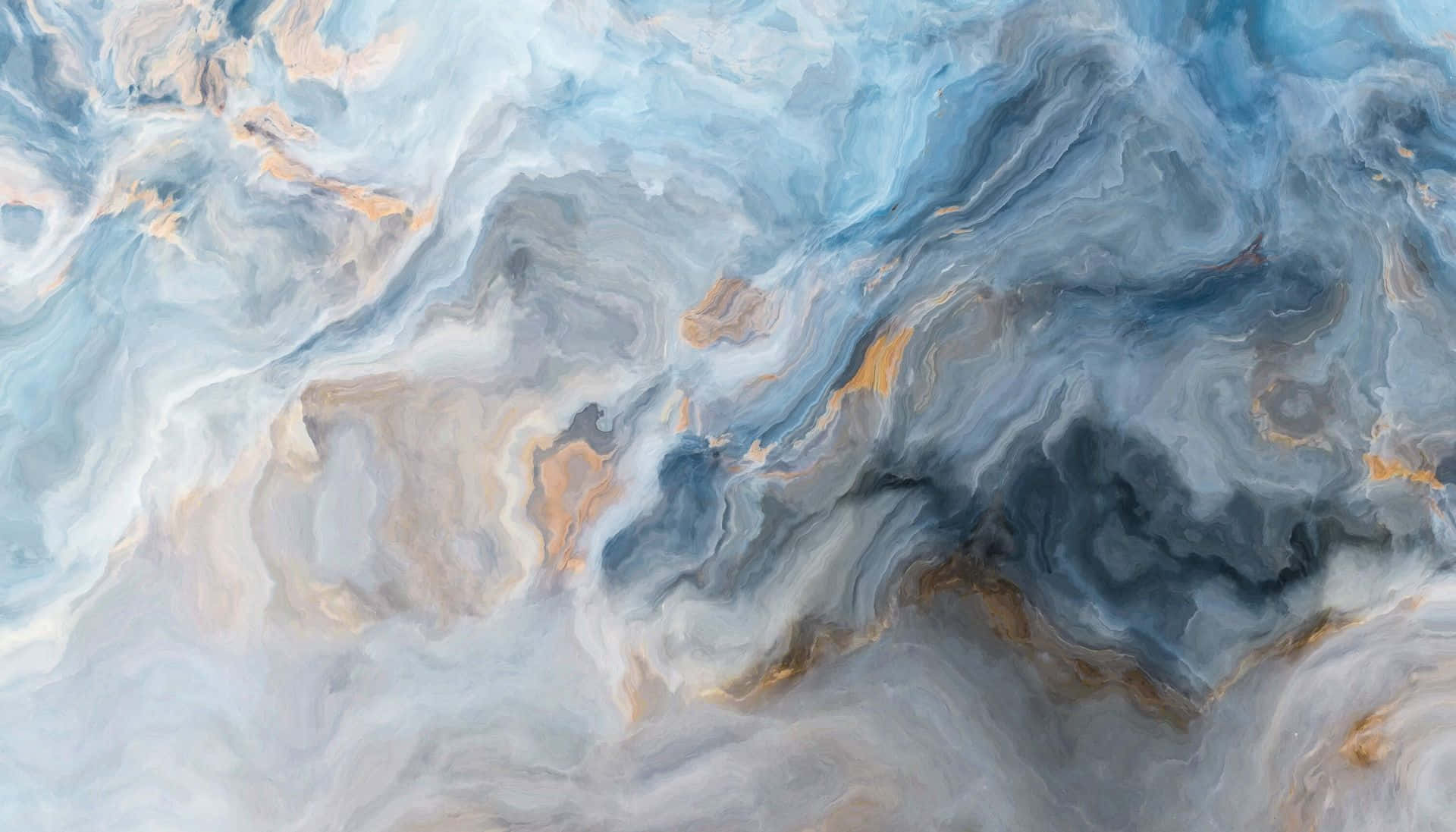 Liquid Blue Marble Background