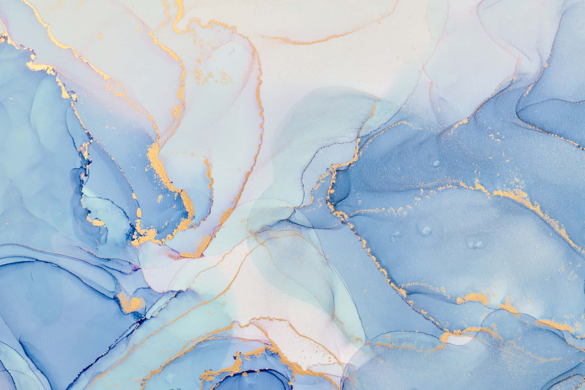 White And Pastel Blue Marble Background