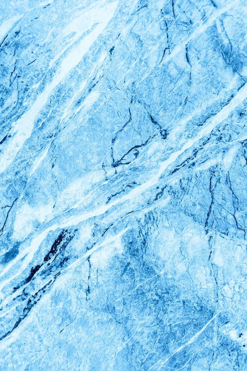Rauhe,kratzige Textur Hintergrund Aus Blauem Marmor
