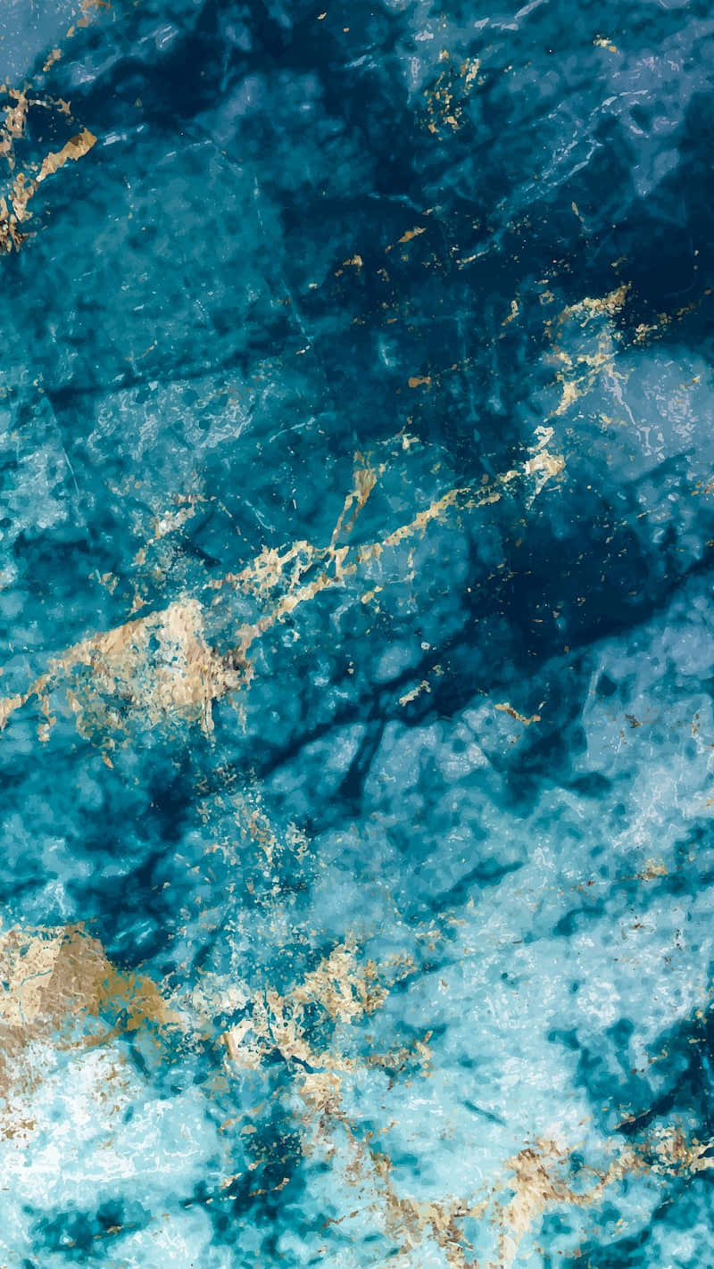 Slidt blå marmor baggrund