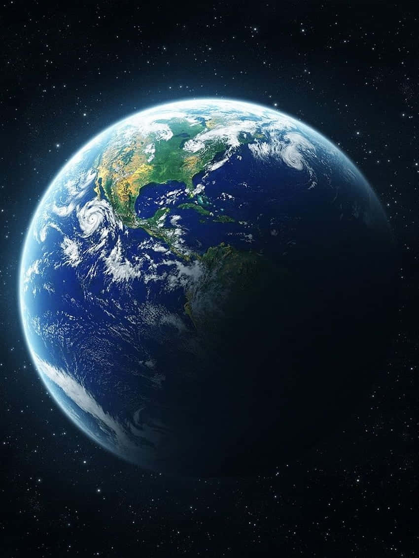 Blue Marble Earth Space View Wallpaper