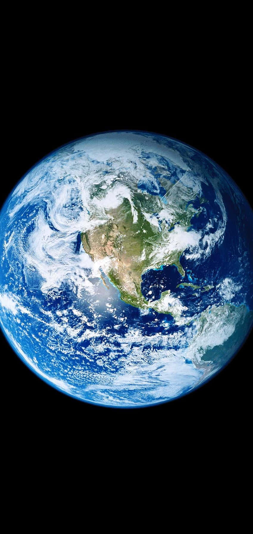 Blue Marble Earth View Wallpaper