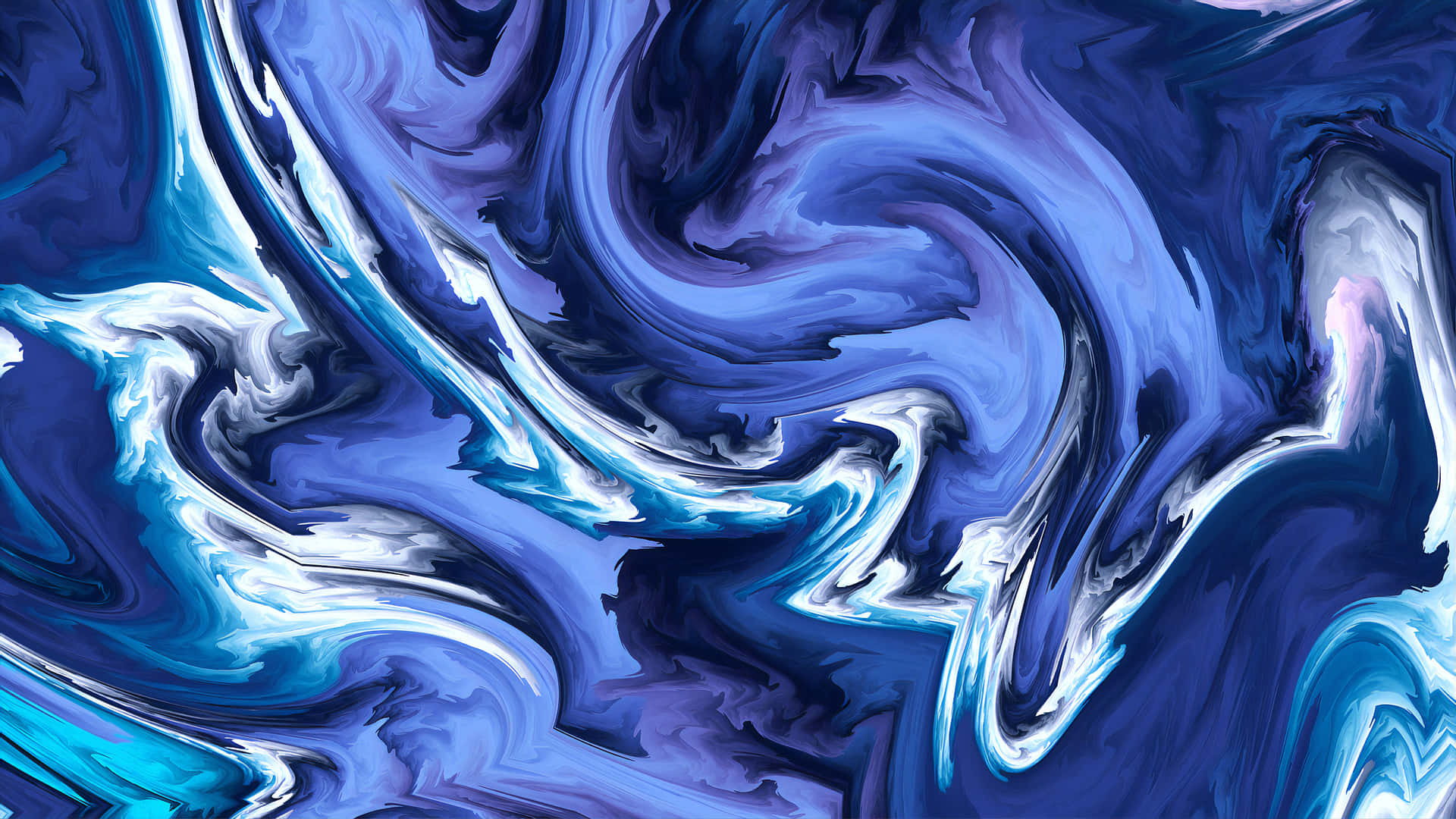 Wallpaperblå Marmor Abstrakt Laptop Bakgrundsbild Wallpaper