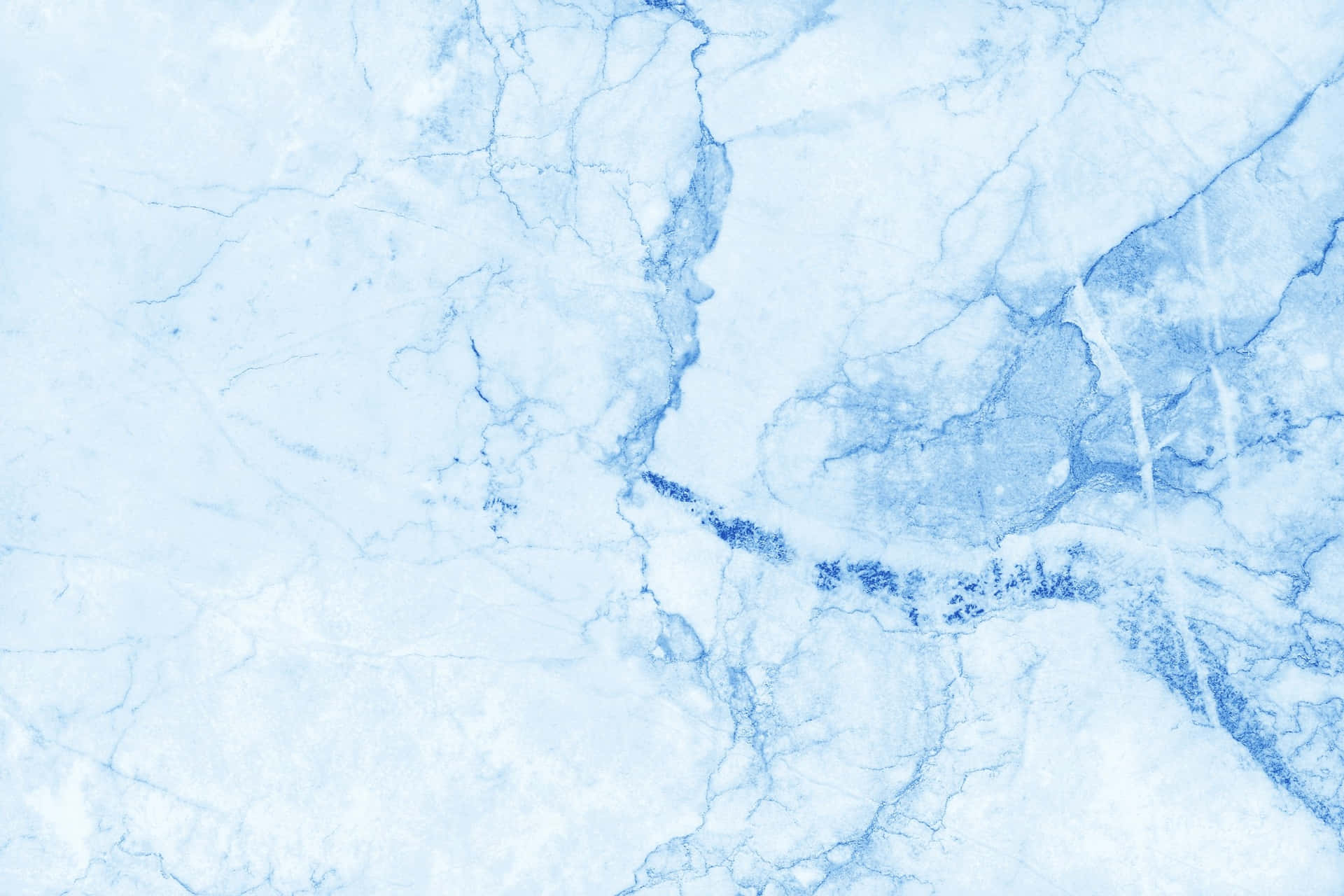 Einmodernes Blaues Marmor-muster Laptop Wallpaper