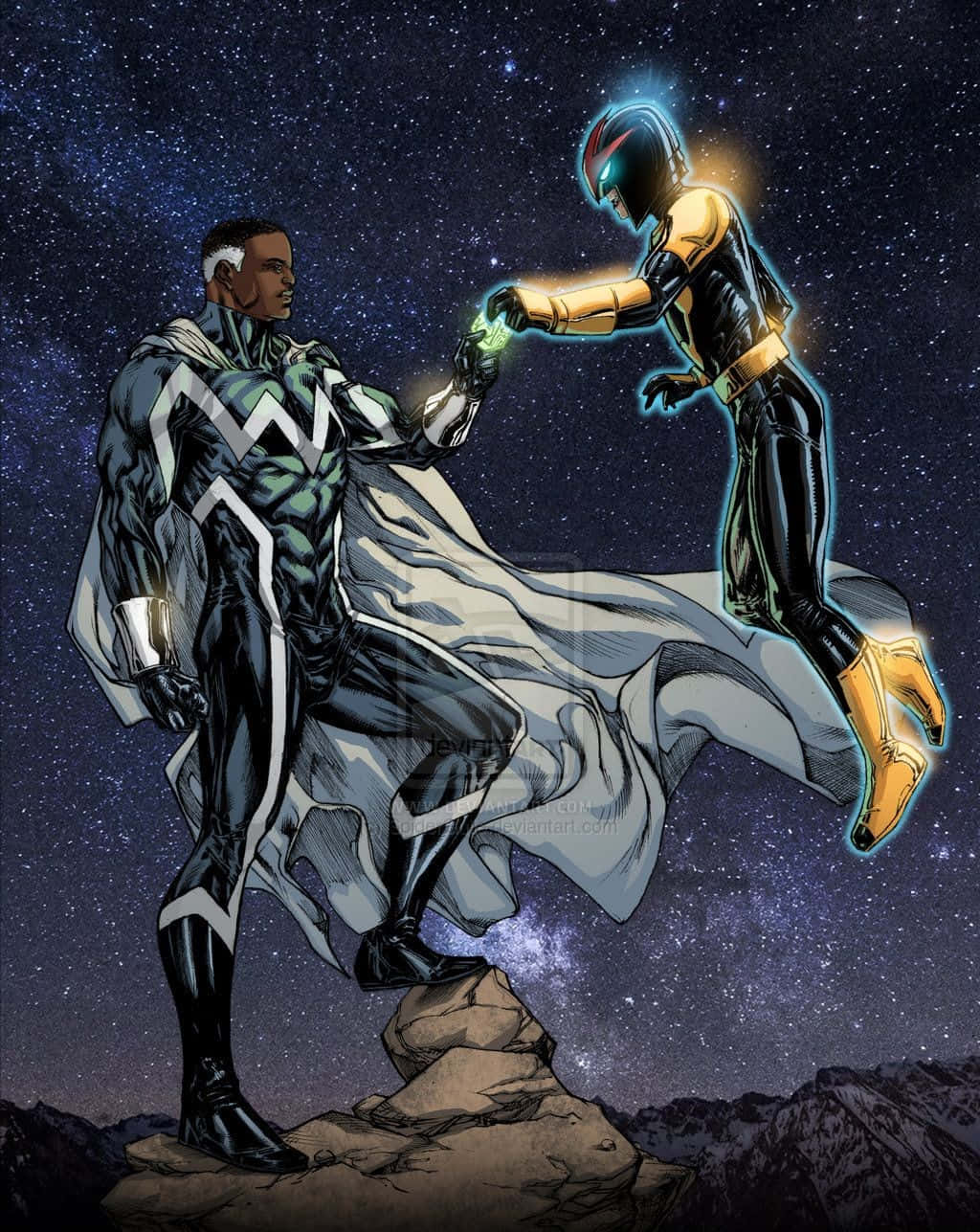 Discover the Power of Blue Marvel Wallpaper