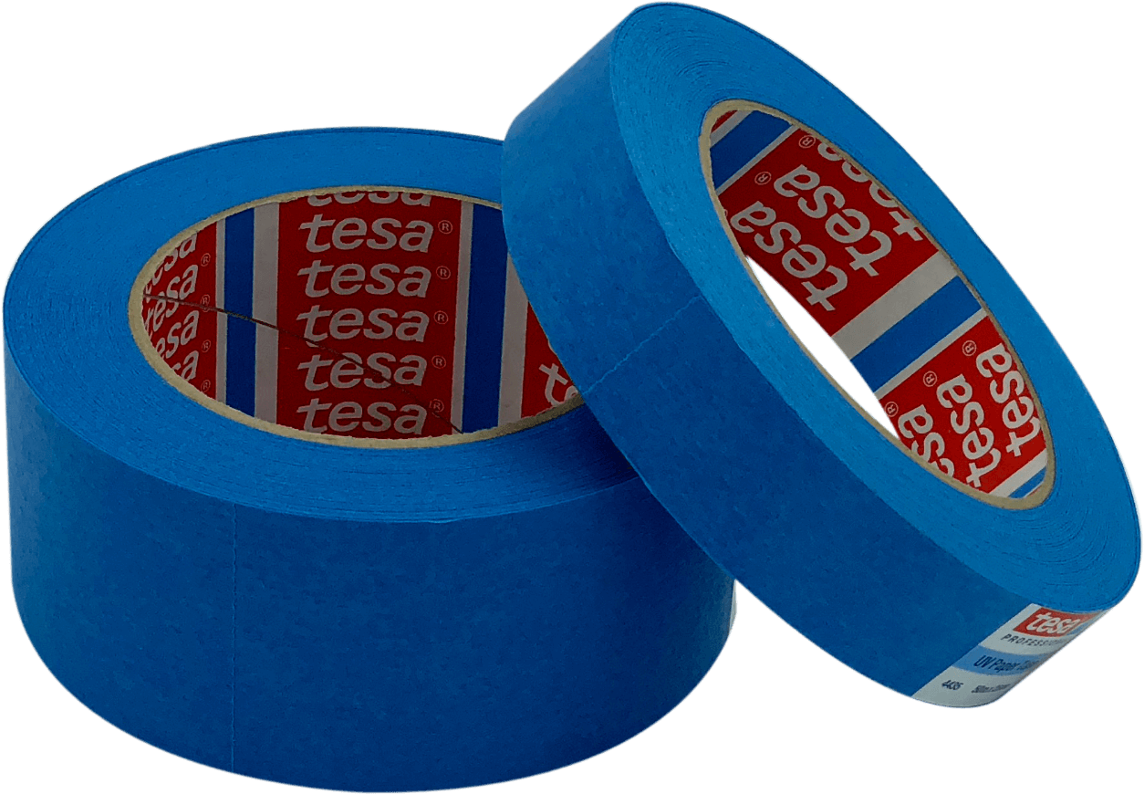 Blue Masking Tape Rolls PNG