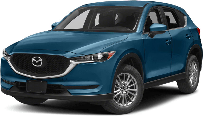 Blue Mazda Crossover S U V2023 PNG