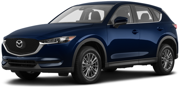 Blue Mazda Crossover S U V2023 PNG