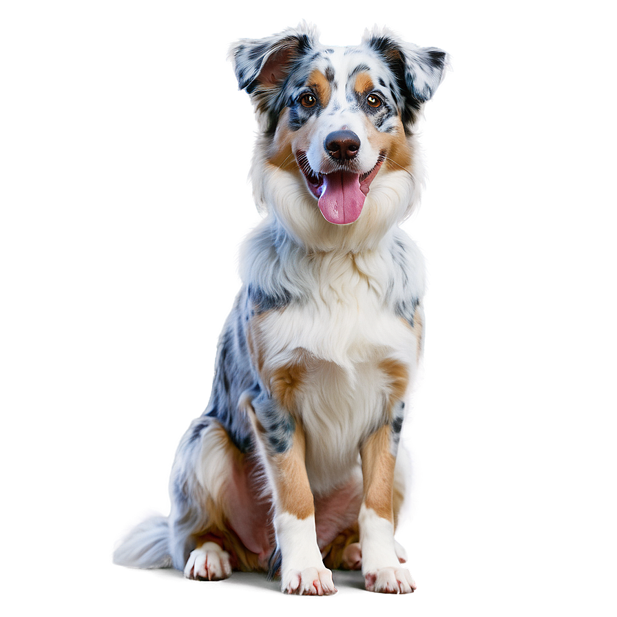 Blue Merle Australian Shepherd Png 06202024 PNG