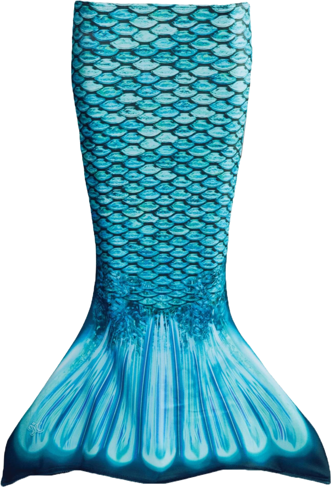 Blue Mermaid Tail Costume Accessory PNG