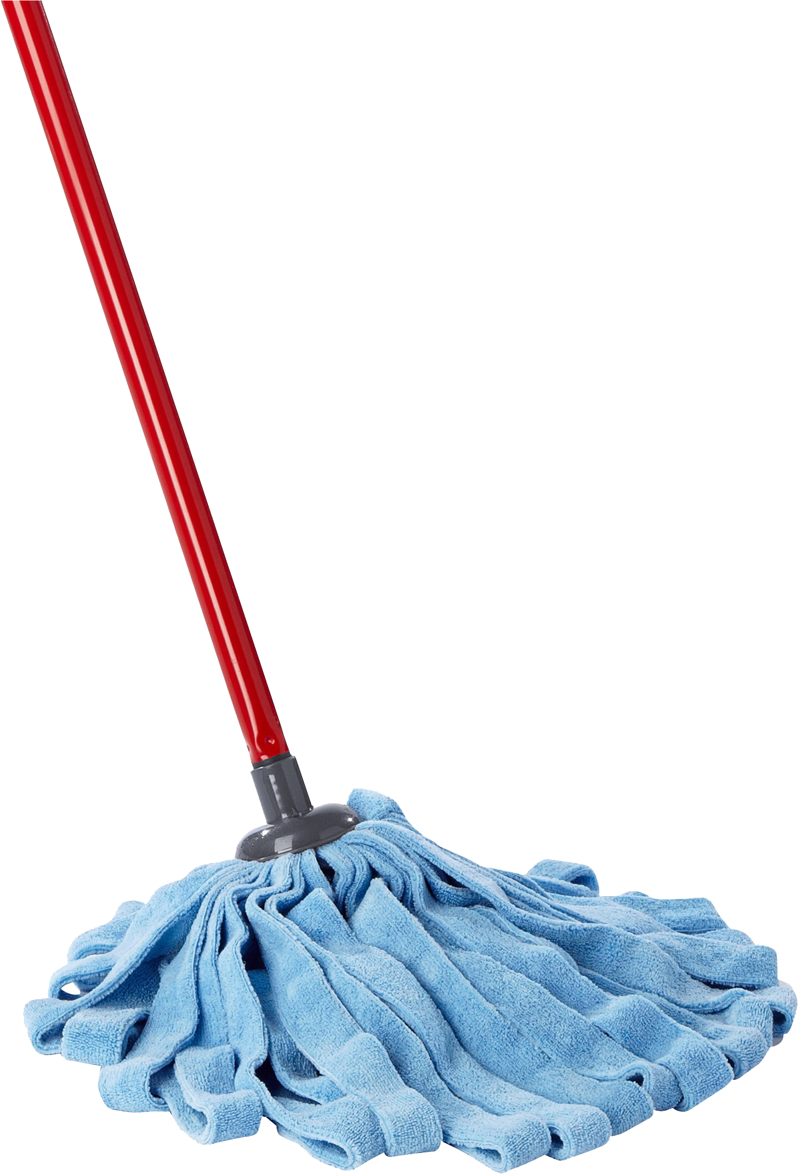 Blue Microfiber String Mop PNG