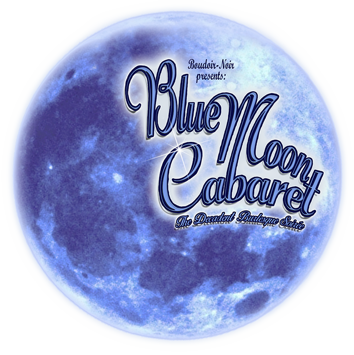 Blue Moon Cabaret Event Graphic PNG