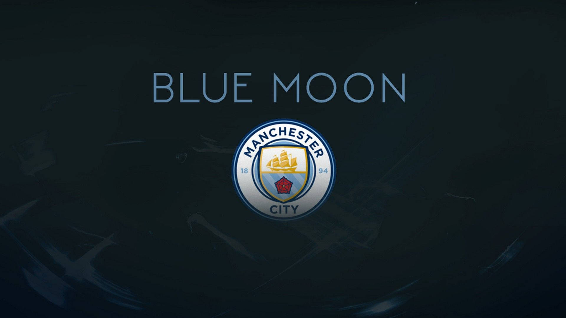 Blue Moon Manchester City Logo Background