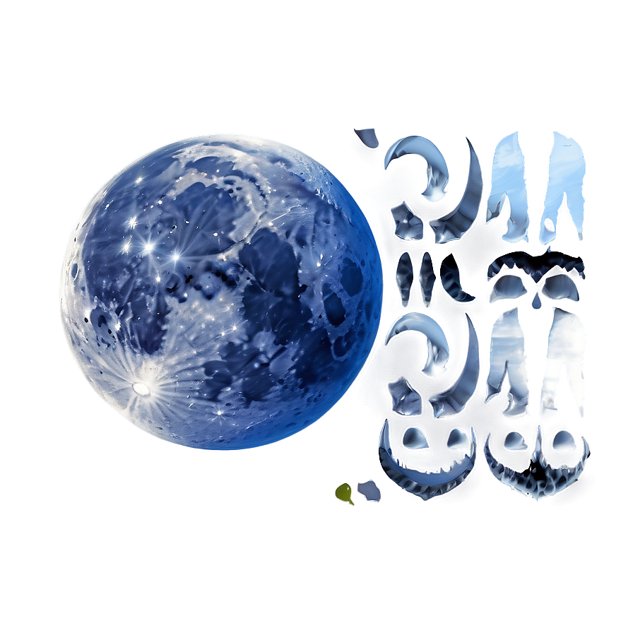 Blue Moon Transparent Png 30 PNG