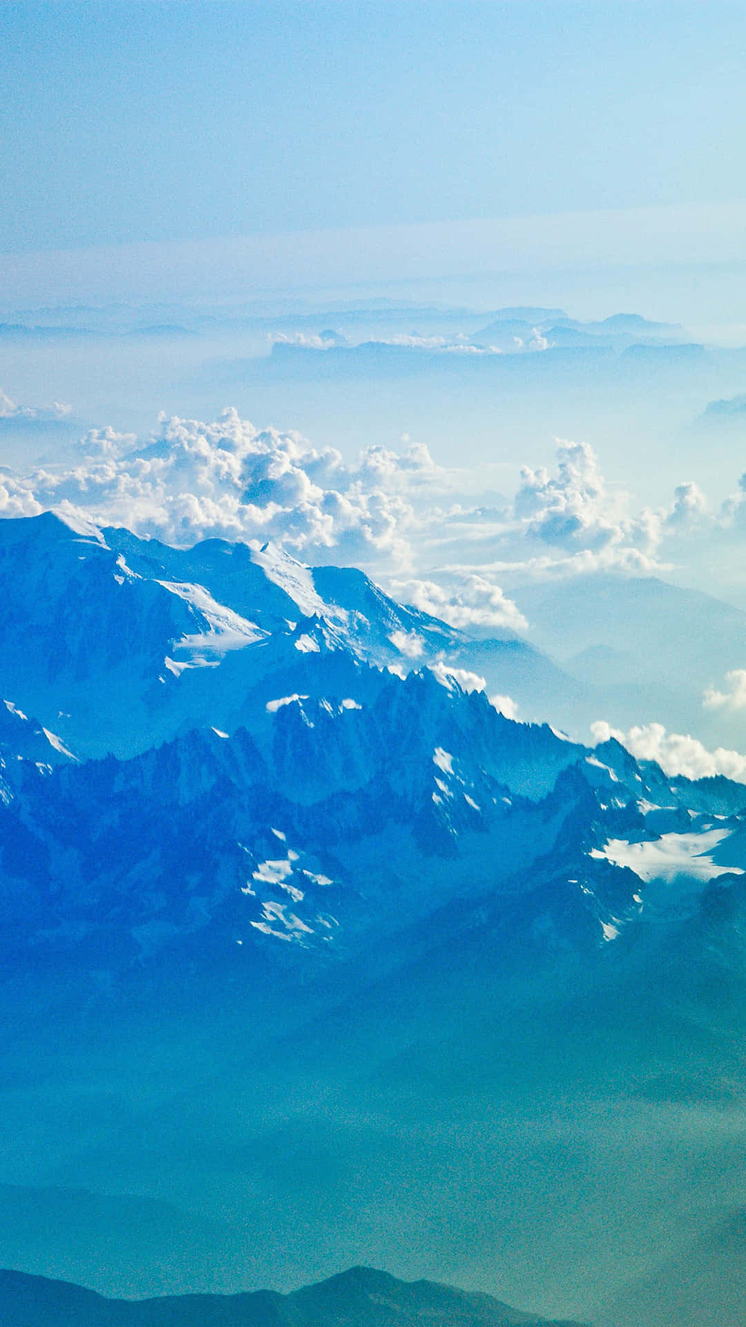 Blue_ Mountain_ Peaks_ Above_ Clouds Wallpaper