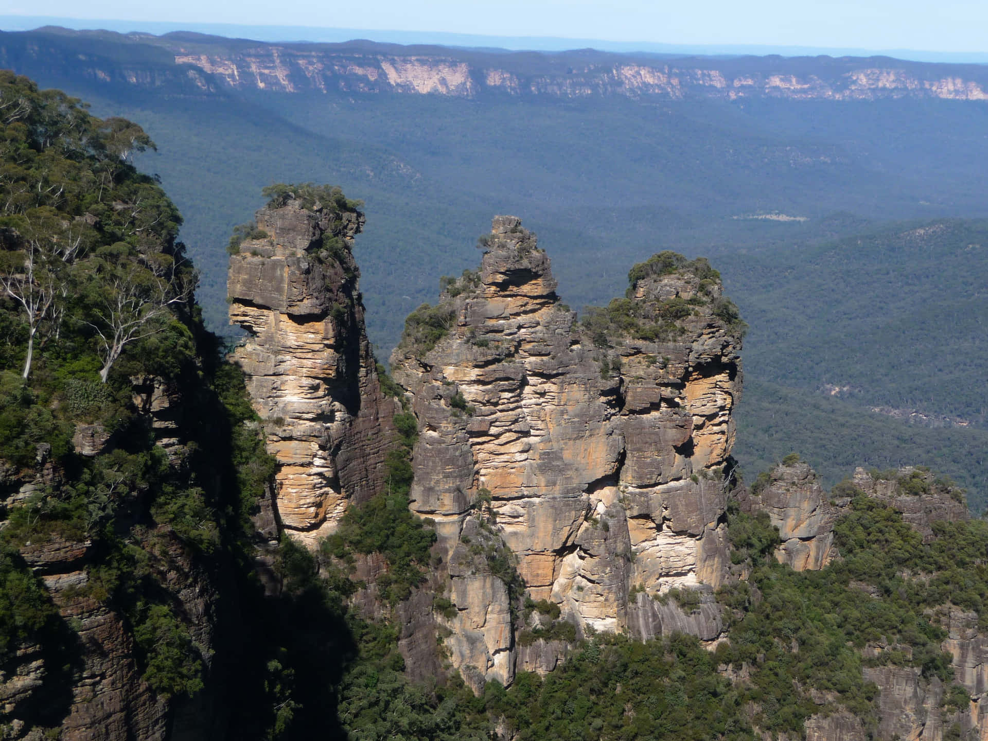 "Stunning View of Blue Mountains National Park" Wallpaper